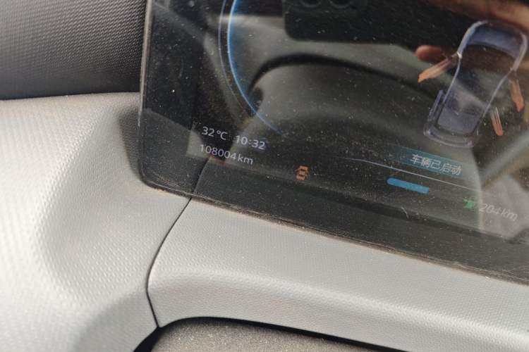 Used Leapmotor T03 2021 400 Comfort Edition Odometer Close Up