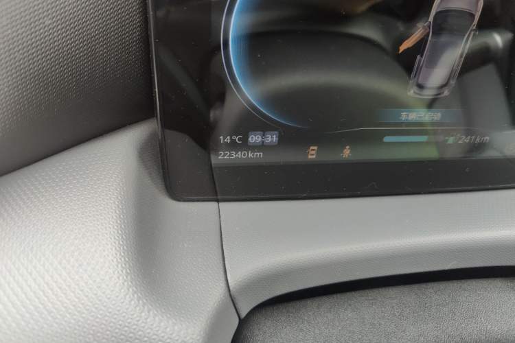 Used Leapmotor T03 2021 400 Luxury Edition Odometer Close Up