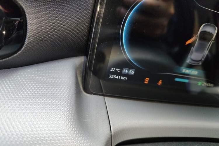 Used Leapmotor T03 2021 400 Comfort Edition Odometer Close Up