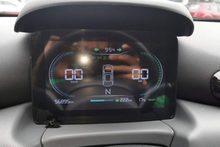 Used Leapmotor T03 2021 400 Micro-Sugar Version Odometer Close Up