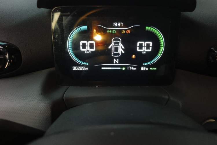 Used Leapmotor T03 2021 400 Lite Edition - Lithium-Ion Battery Odometer Close Up