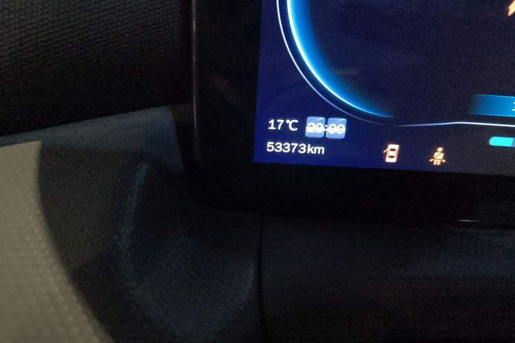 Used Leapmotor T03 2021 400 Luxury Edition Odometer Close Up