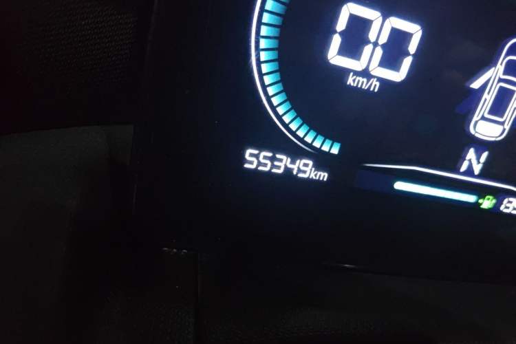 Used Leapmotor T03 2021 400 Lite Edition - Lithium-Ion Battery Odometer Close Up