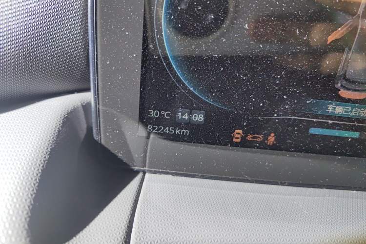 Used Leapmotor T03 2021 400 Luxury Edition Odometer Close Up