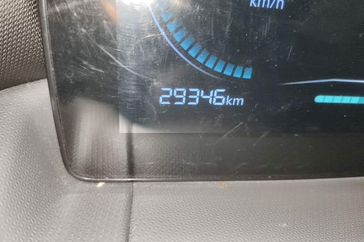 Used Leapmotor T03 2021 400 Micro-Sugar Version Odometer Close Up