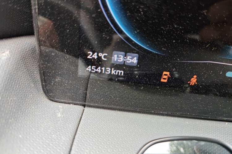 Used Leapmotor T03 2021 400 Luxury Edition Odometer Close Up