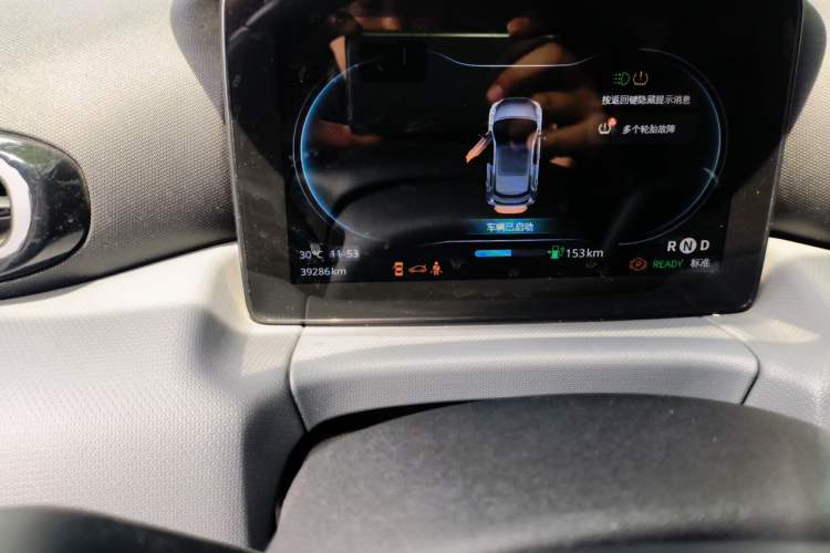 Used Leapmotor T03 2021 400 Luxury Edition Odometer Close Up
