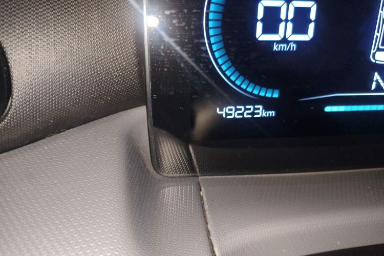Used Leapmotor T03 2021 400 Lite Edition - Lithium-Ion Battery Odometer Close Up