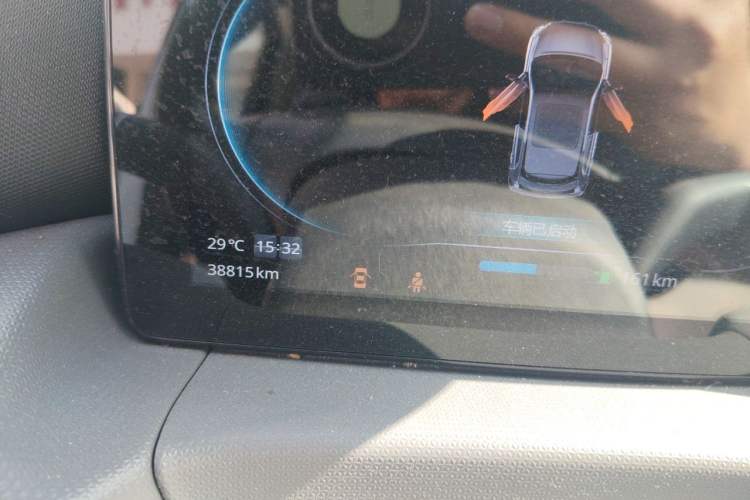 Used Leapmotor T03 2021 400 Luxury Edition Odometer Close Up