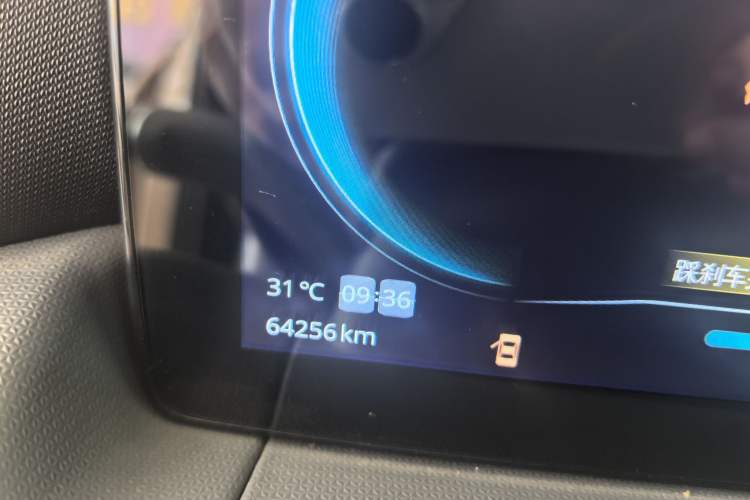 Used Leapmotor T03 2021 400 Lite Edition - Lithium-Ion Battery Odometer Close Up