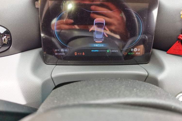 Used Leapmotor T03 2021 400 Luxury Edition Odometer Close Up