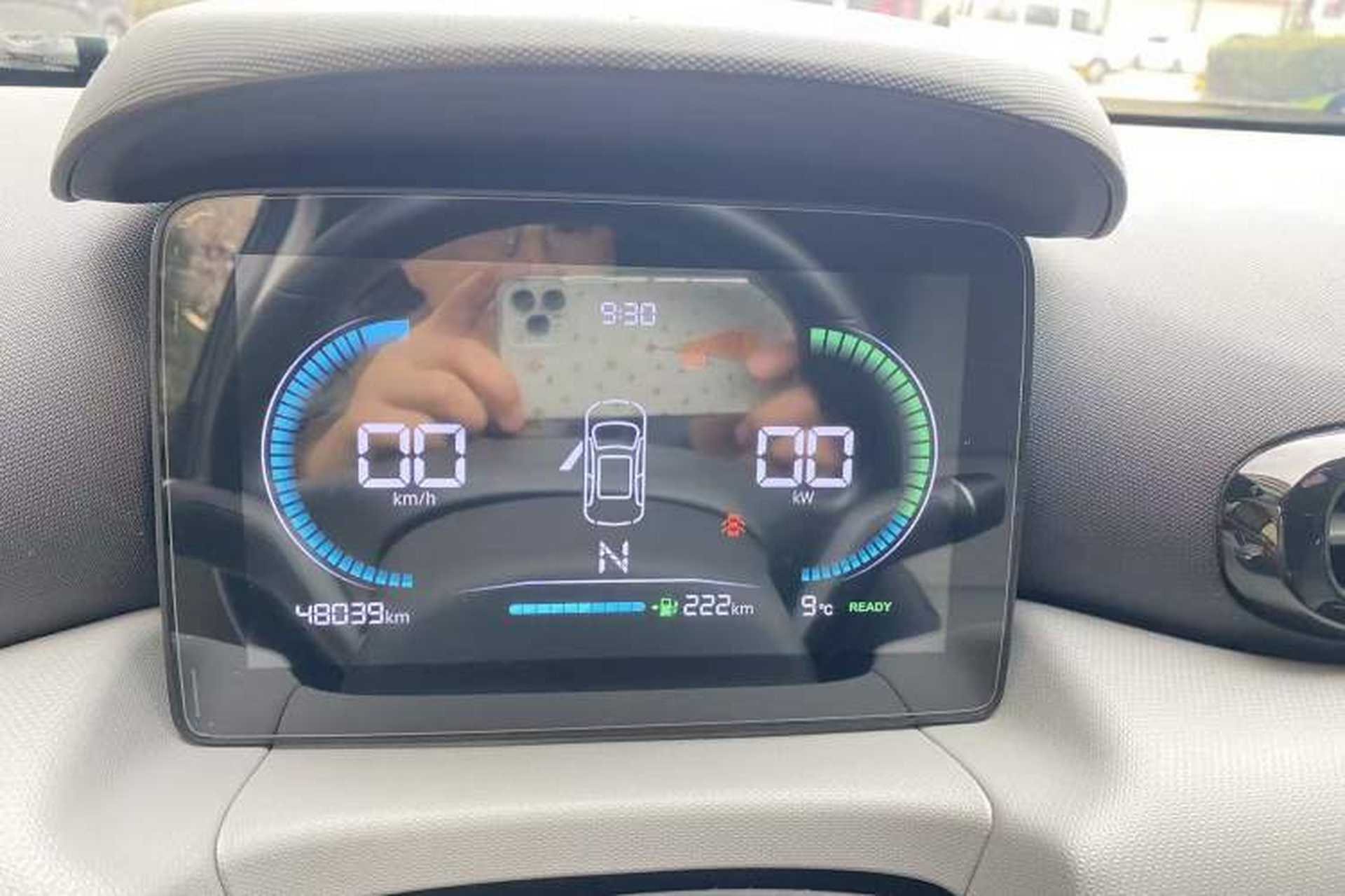 Used Leapmotor T03 2022 Hometown Jade Edition Odometer Close Up