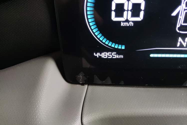 Used Leapmotor T03 2022 Hometown Jade Edition Odometer Close Up