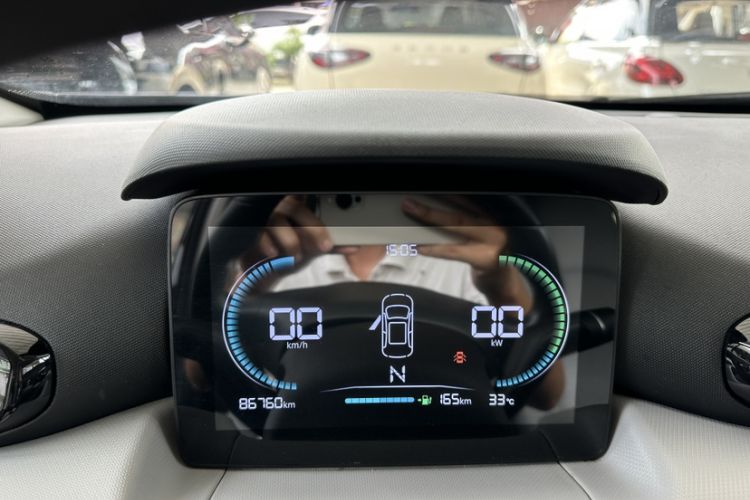 Used Leapmotor T03 2022 Hometown Jade Edition Odometer Close Up