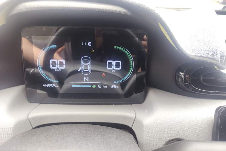 Used Leapmotor T03 2022 Agate Edition Odometer Close Up