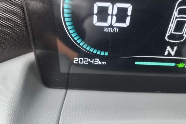 Used Leapmotor T03 2022 Agate Edition Odometer Close Up