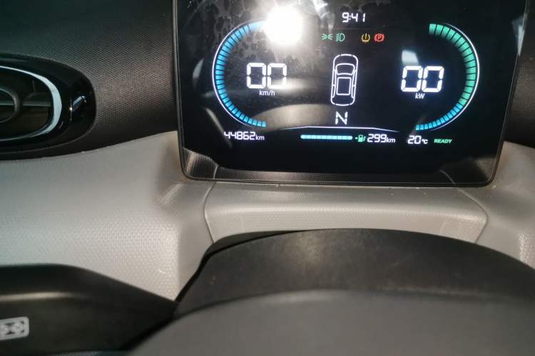 Used Leapmotor T03 2022 Agate Edition Odometer Close Up