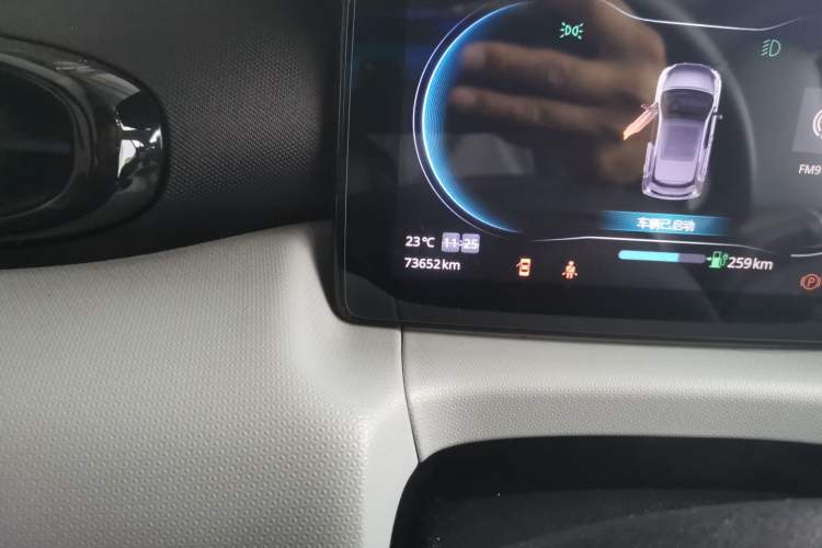 Used Leapmotor T03 2022 YAOJIN Edition Odometer Close Up