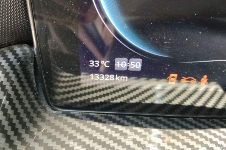 Used Leapmotor T03 2022 Star Diamond Edition Odometer Close Up