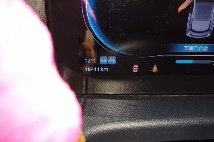 Used Leapmotor T03 2022 YAOJIN Edition Odometer Close Up
