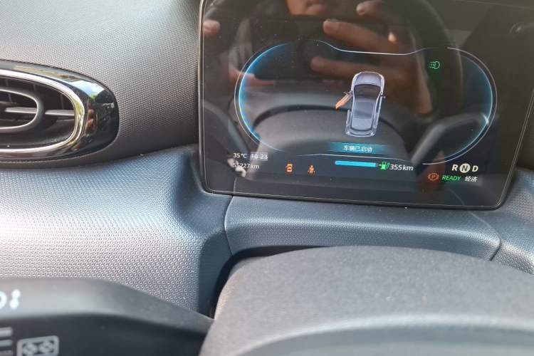Used Leapmotor T03 2022 YAOJIN Edition Odometer Close Up