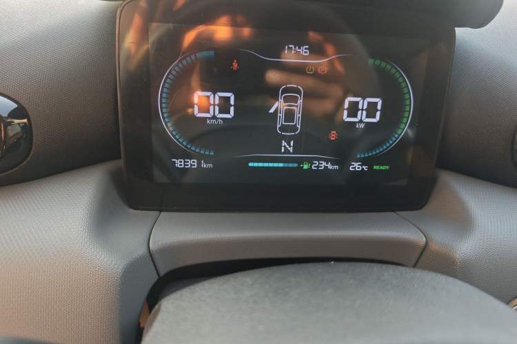 Used Leapmotor T03 2022 Special Edition Odometer Close Up