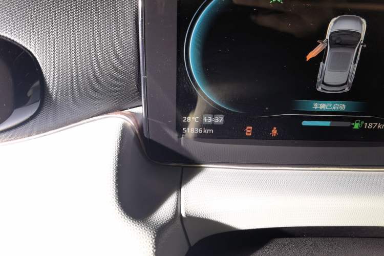 Used Leapmotor T03 2022 YAOJIN Edition Odometer Close Up