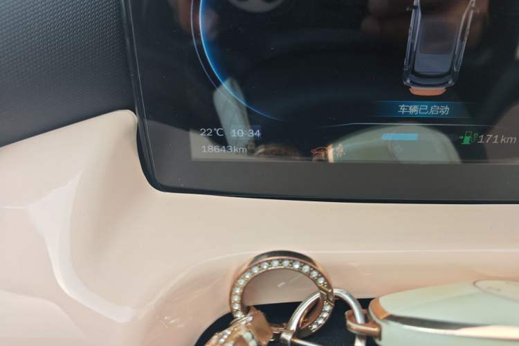 Used Leapmotor T03 2022 YAOJIN Edition Odometer Close Up