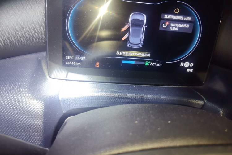Used Leapmotor T03 2022 YAOJIN Edition Odometer Close Up