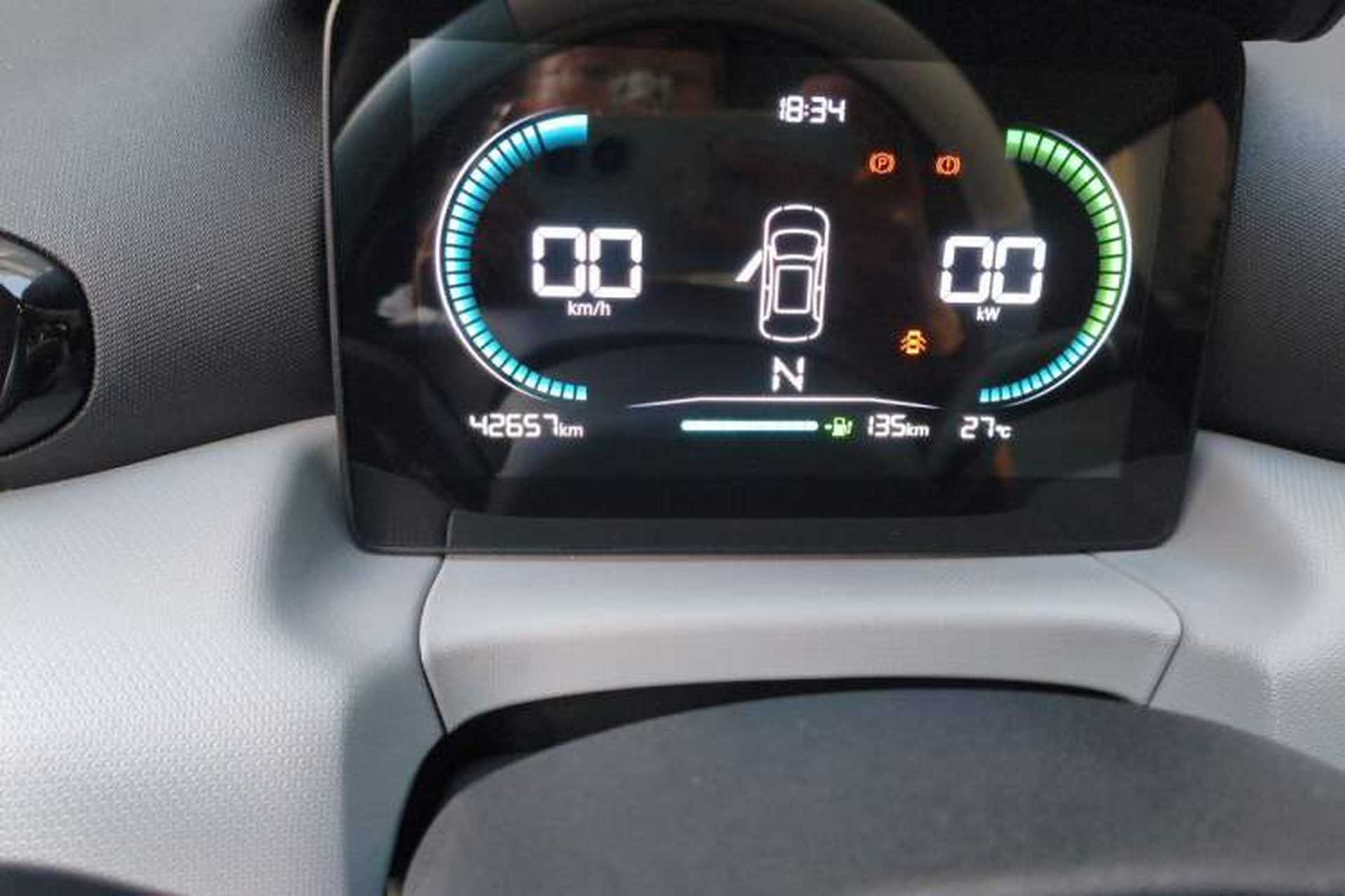 Used Leapmotor T03 2022 Hometown Jade Edition Odometer Close Up