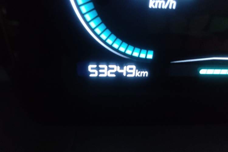 Used Leapmotor T03 2022 Crystal Edition Odometer Close Up