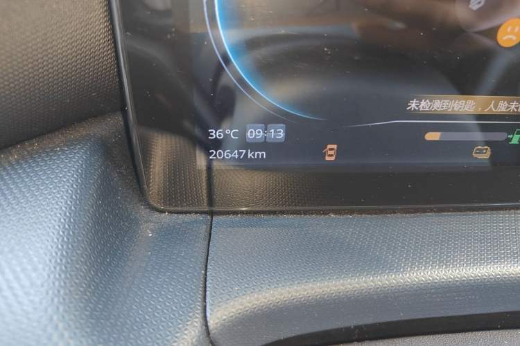 Used Leapmotor T03 2022 Star Diamond Edition Odometer Close Up