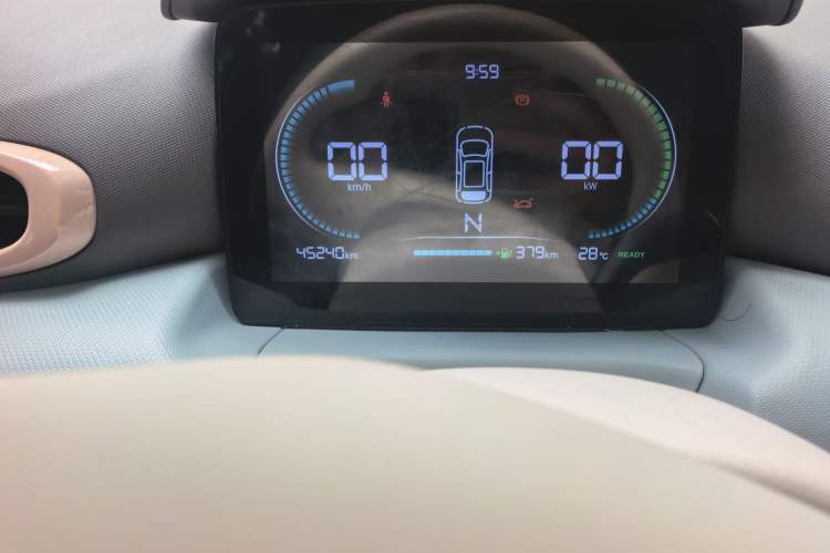 Used Leapmotor T03 2023 403 Lite Edition Odometer Close Up