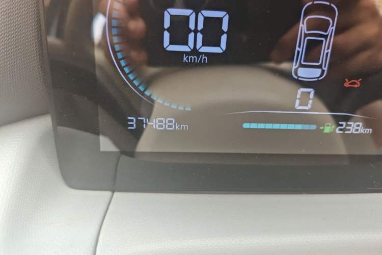 Used Leapmotor T03 2023 310 Lite Edition Odometer Close Up