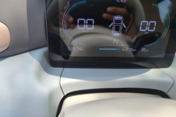 Used Leapmotor T03 2023 310 Lite Edition Odometer Close Up