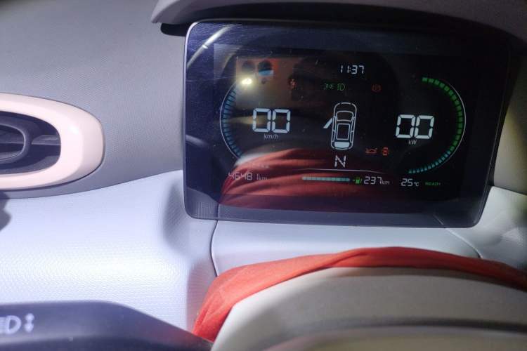 Used Leapmotor T03 2023 310 Lite Edition Odometer Close Up