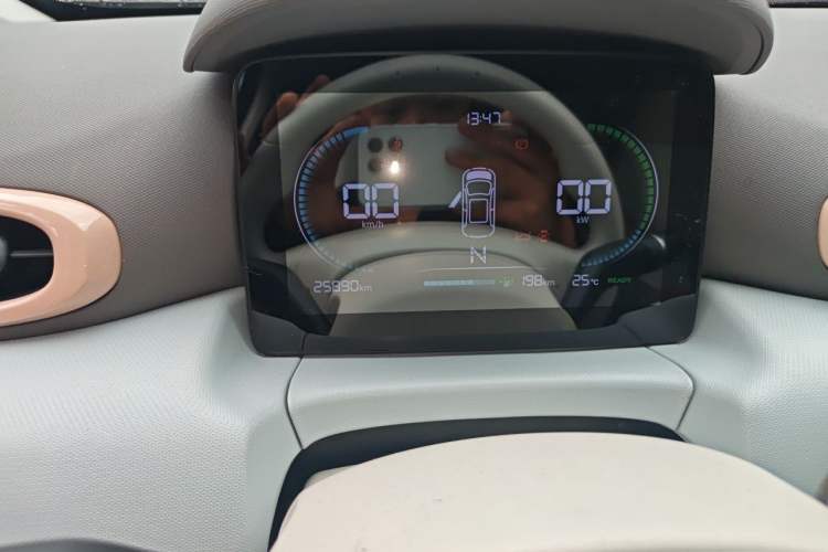 Used Leapmotor T03 2023 310 Lite Edition Odometer Close Up