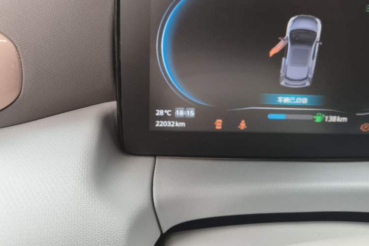 Used Leapmotor T03 2023 403 Smart Edition Odometer Close Up