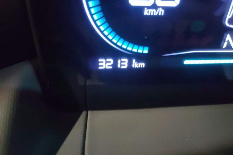Used Leapmotor T03 2023 200 Lite Edition Odometer Close Up