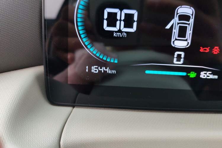 Used Leapmotor T03 2023 200 Lite Edition Odometer Close Up