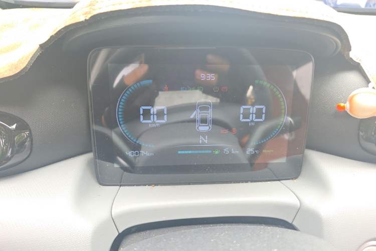 Used Leapmotor T03 2023 403 Lite Edition Odometer Close Up