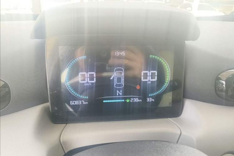 Used Leapmotor T03 2023 310 Lite Edition Odometer Close Up