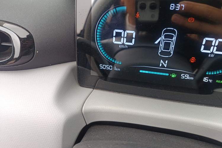 Used Leapmotor T03 2023 200 Lite Edition Odometer Close Up