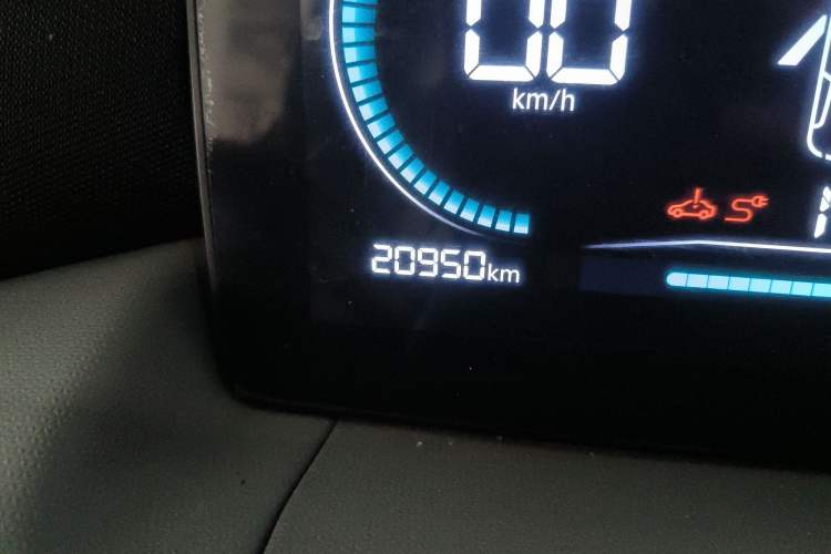 Used Leapmotor T03 2023 200 Lite Edition Odometer Close Up
