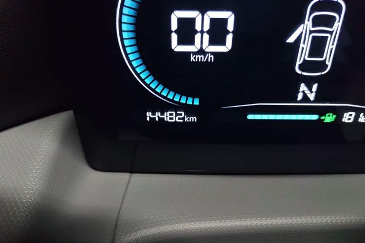Used Leapmotor T03 2023 200 Lite Edition Odometer Close Up