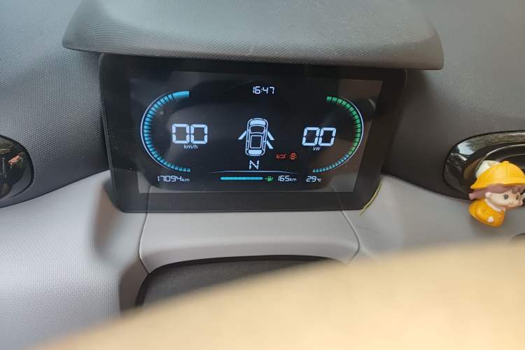 Used Leapmotor T03 2023 310 Lite Edition Odometer Close Up