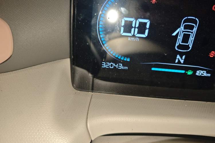 Used Leapmotor T03 2023 200 Lite Edition Odometer Close Up