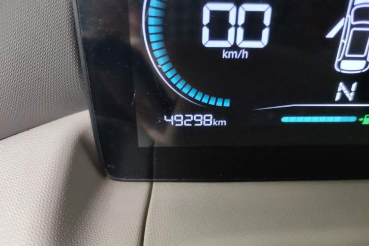 Used Leapmotor T03 2023 200 Lite Edition Odometer Close Up