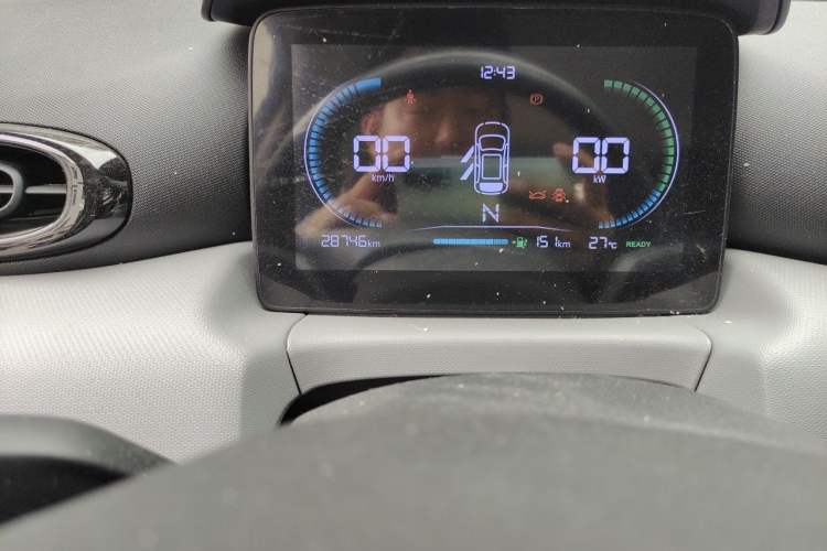 Used Leapmotor T03 2023 200 Lite Edition Odometer Close Up