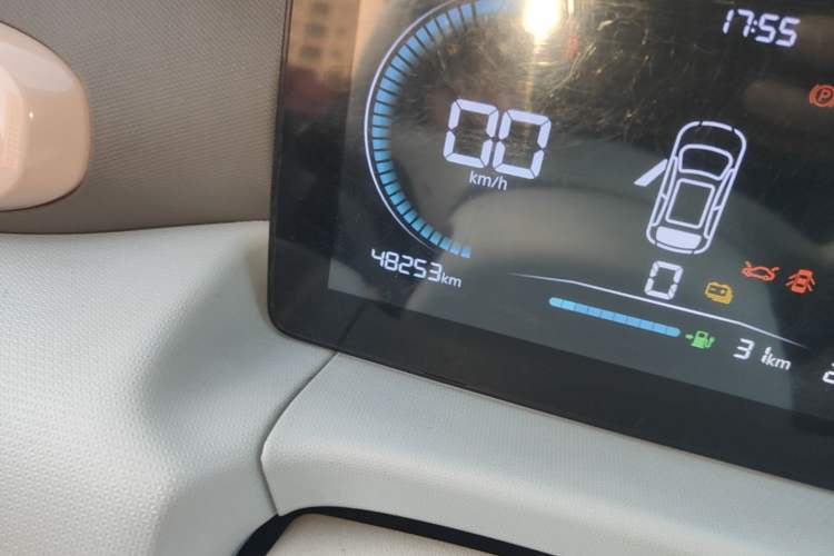 Used Leapmotor T03 2023 310 Lite Edition Odometer Close Up